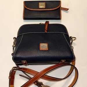 Midnight Blue Dooney & Bourke set